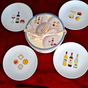 Porcelain plates